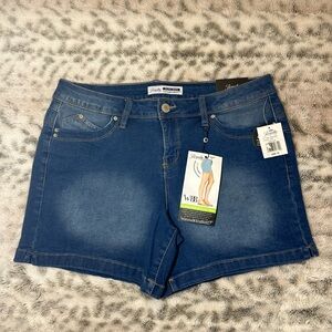 Royalty For Me Jeans Shorts Women Sz. 10 Mid Rise Perfect Tummy Control New